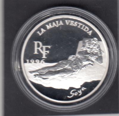 Beschrijving: 10 Francs(1,5 Euro) MAJA